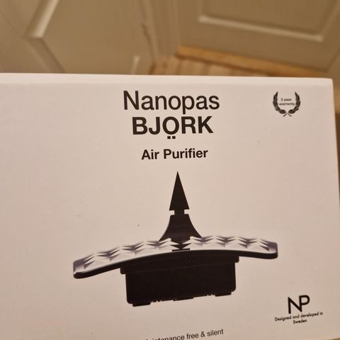 Nanopas Björk luftrenser