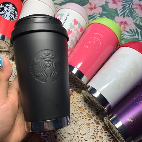 Starbucks japan black  tumbler size 12 oz.