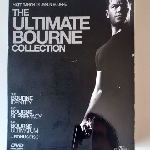 The Ultimate Bourne Collection Trilogy - Action / Drama / Mystikk / Thriller