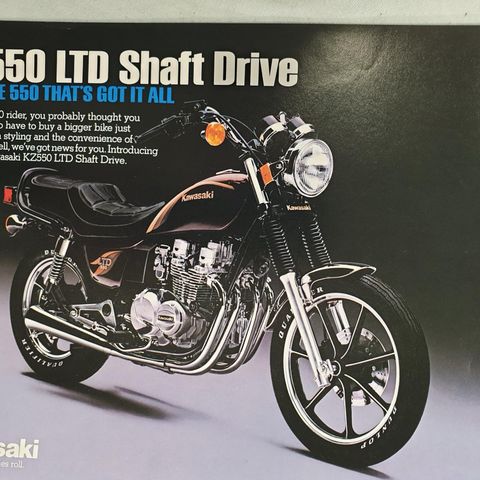 Kawasaki LTD 550 Brosjyre