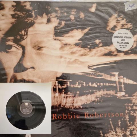 ROBBIE ROBERTSON 1987 - VINTAGE/RETRO LP-VINYL (ALBUM)