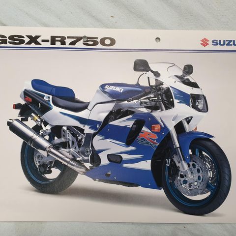 Suzuki GSX-R 750 1995 Brosjyre