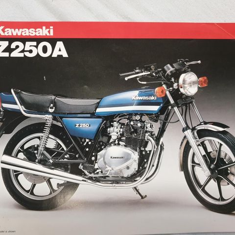 Kawasaki Z 250 A  brosjyre