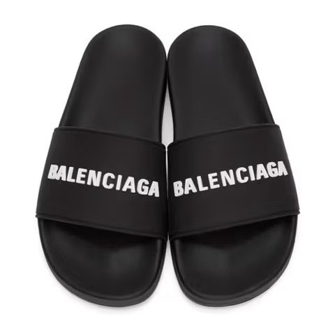 Balenciaga pool side slippers