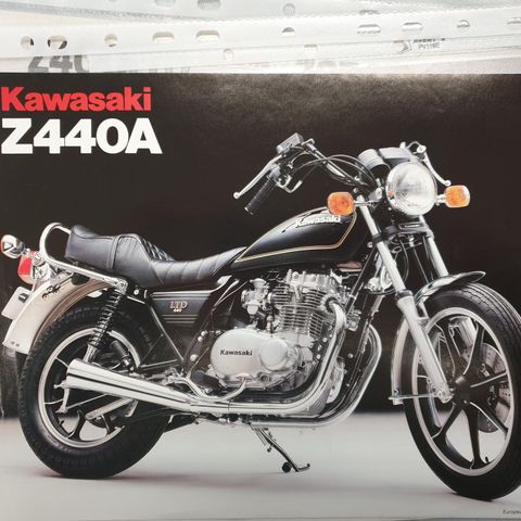 Kawasaki LTD 440 1980  Brosjyre