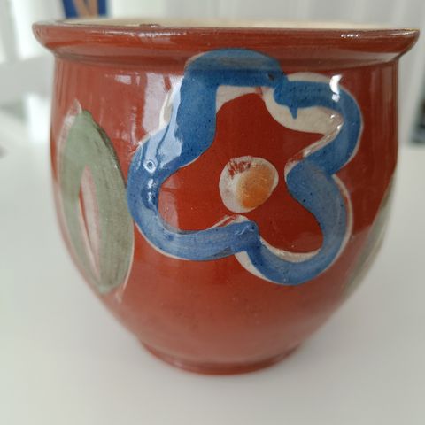 Gammel krukke fra Gann / norsk keramikk