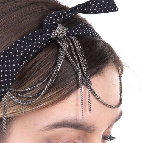 New Maison Michel Paris dotted wired headband