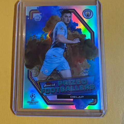 Liam Delap topps finest Fusion fotballkort Rookie kort