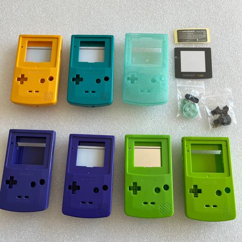 Nintendo Gameboy Color - skall med kit, forny utseende på din gameboy!