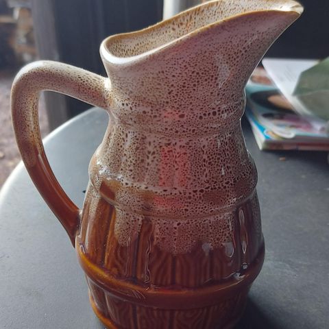 Vintage fransk keramikk mugge