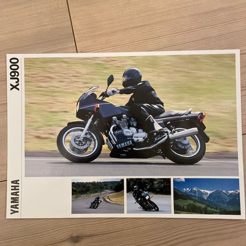 Yamaha XJ 900 1992 brosjyre.