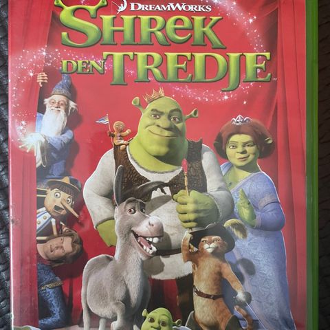 DVD Shrek den tredje