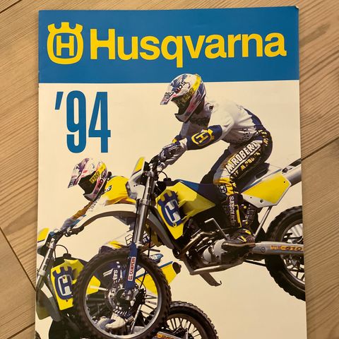 Husqvarna 1994 brosjyre.