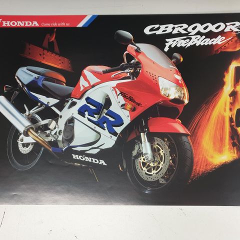 Honda CBR 900 RR 1999 Brosjyre