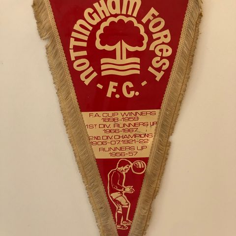 Nottingham Forest - vintage vimpel