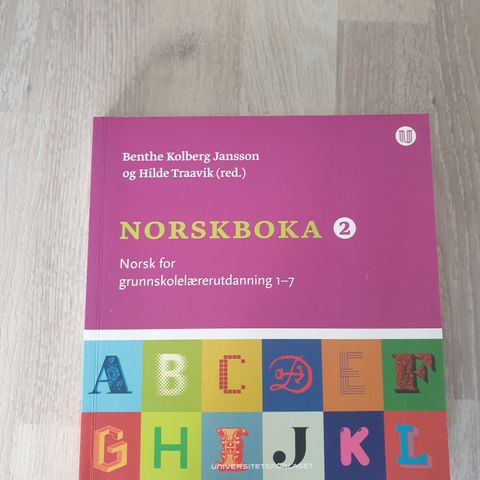 Norsk boka 2 - norsk for grunnskolelærerutdanningen