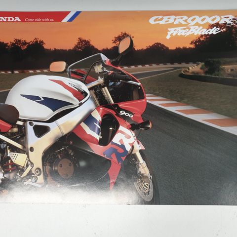 Honda CBR 900 RR 1997 Brosjyre