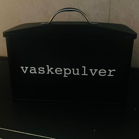 vaskepulver boks