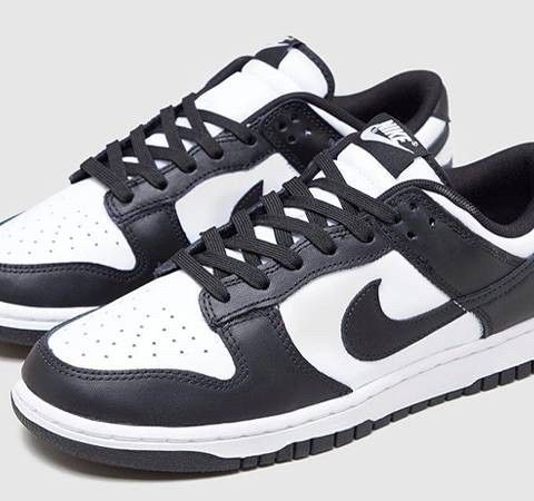 Nike Dunk Low Retro White Black Str 42,5