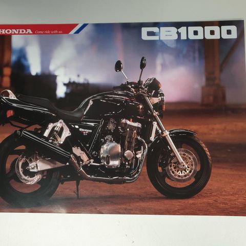 Honda CB 1000 Brosjyre 1993