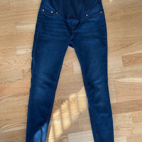 Gravidklær, H&M mama, jeans str. M