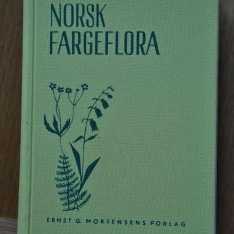 Nosrk  fargeflora: Ubrukt / ulest bok