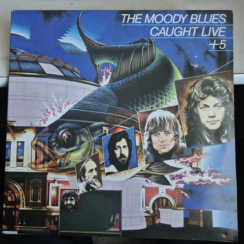 The moody blues  - 99,- frakt (norgespakke) + 2500 lper