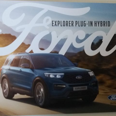 Ford Explorer -brosjyre.