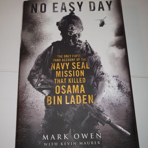 No easy day. Mark Owen, Kevin Maurer