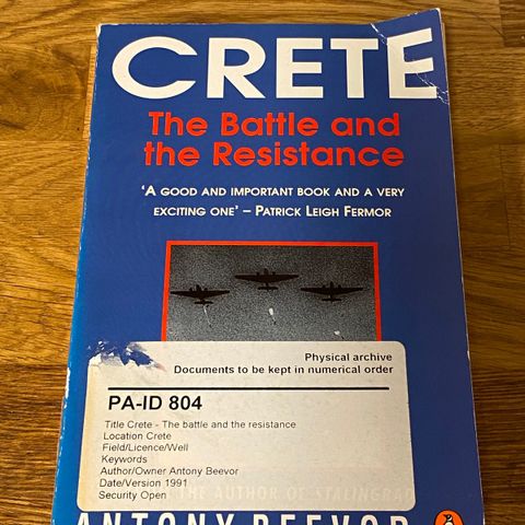 Crete, The Battle and the Resistance