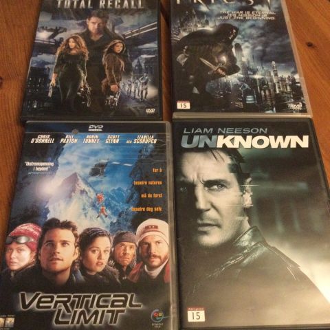 Edge of Darknes - Vertical Limit -Priest -Total Recall- Unknown