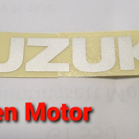 Emblem  "SUZUKI" RB50  ZR50 SK  GS125 ES   GSX 750 / 1100 ES  GSX-R 750 / 1100