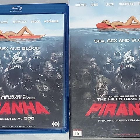 1 BLU RAY-1 DVD.PIRANHA 2009.SME-5072-2925.