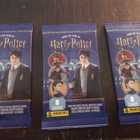 Harry Potter Evolution trading cards