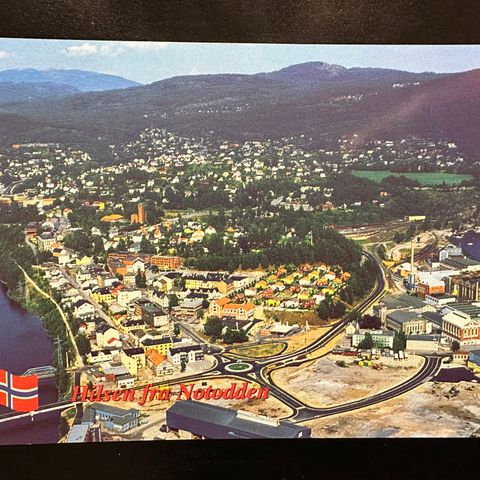 Notodden, Telemark ubrukt (1977 E)