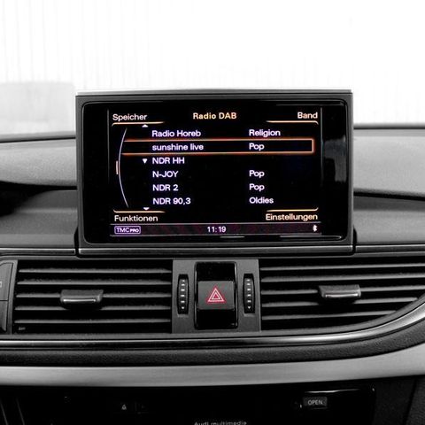 Ferdig montert OEM radio DAB+ Audi a4 a5 a6 a7 a8 q5 q7 a1 q3