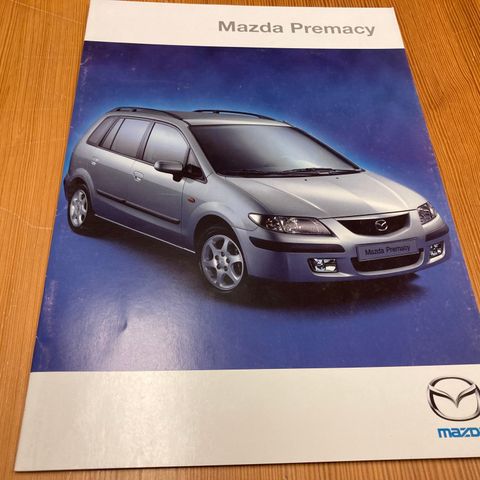 BILBROSJYRE - MAZDA PREMACY - 2000