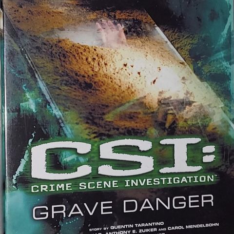 DVD.QUENTIN TARANTINO.CSI:GRAVE DANGER.