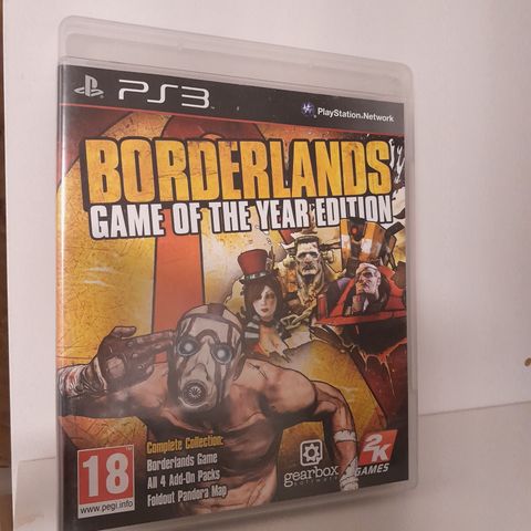 borderlands 1 og 2 til ps3