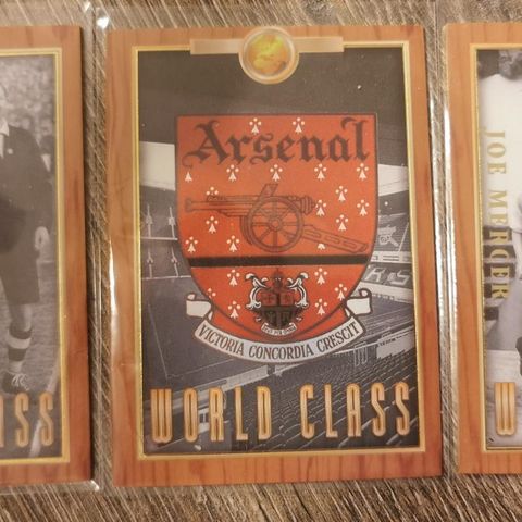 Futera Arsenal World Class 22 carat gold /250