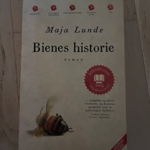 Maja Lunde, Biens historie.