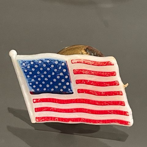 Pin. USA flagg. Stars and Stripes. Old Glory.