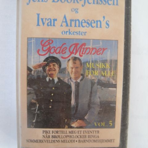 Musikkassett Jens Book-Jensen