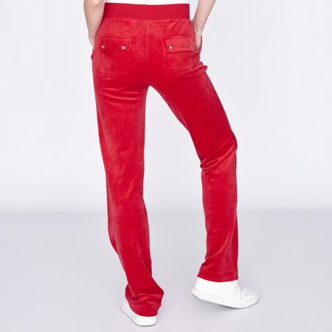 Juicy Couture - Bukse Del Ray Velour Astor Red