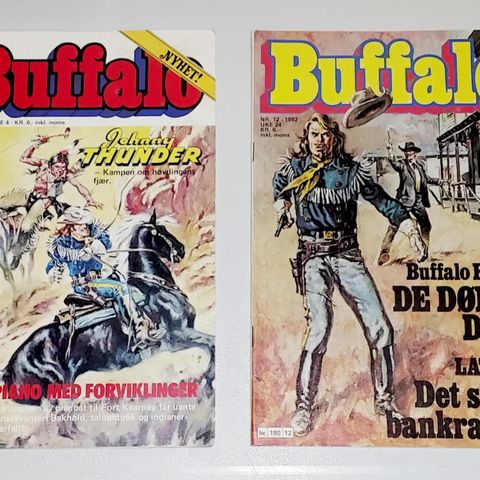 2 BUFFALO BLADER.NR.2-12 1982.