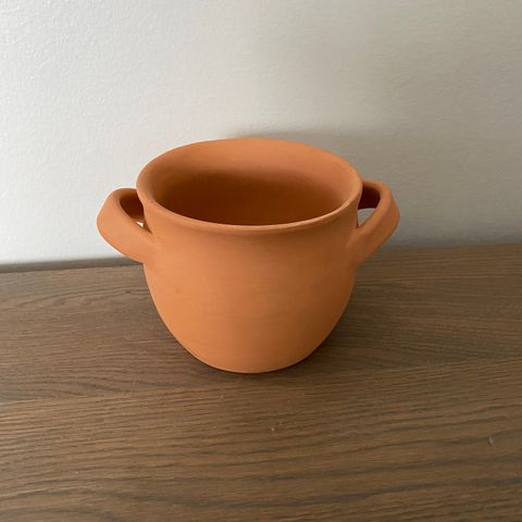 Terracotta krukke