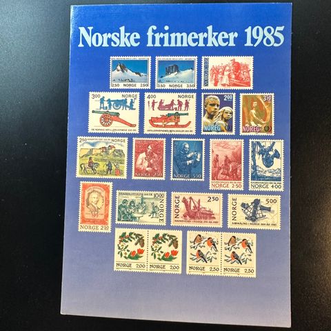 Norsk Frimerker 1985, ubrukt  (1992 E)