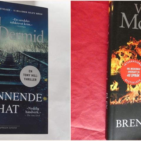 Val Mcdermid: Tony Hill & Carol Jordan-serien