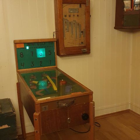 Minigolf spilleautomat