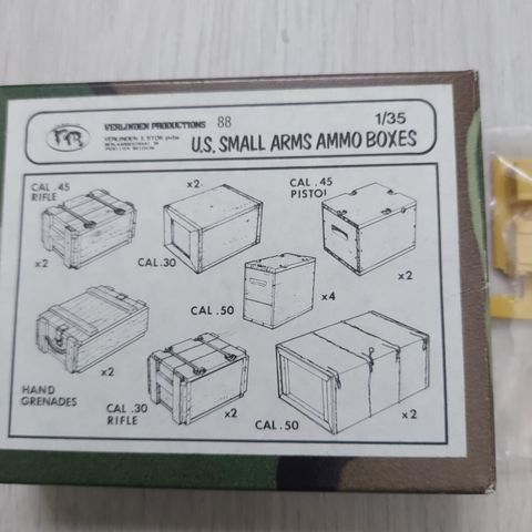 Verlinden u.s.small arms ammo boxes